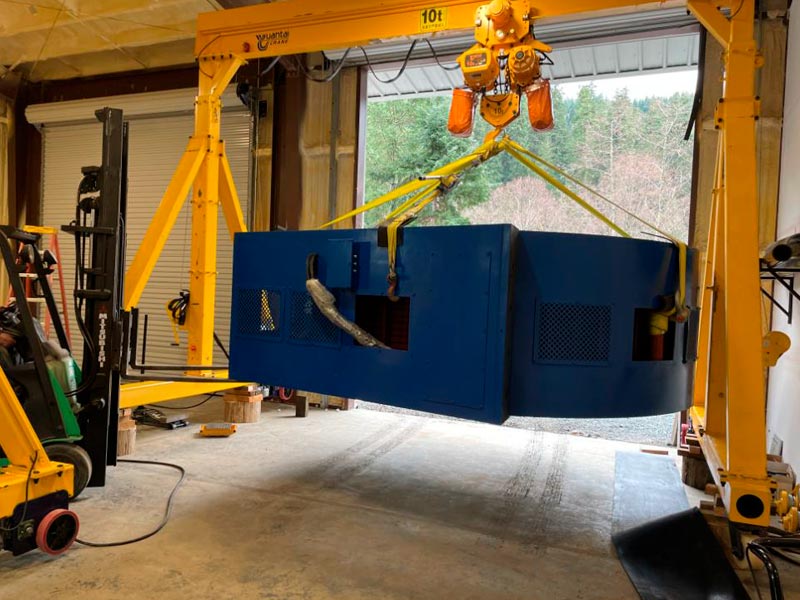 Pórtico regulable 15 Tns.