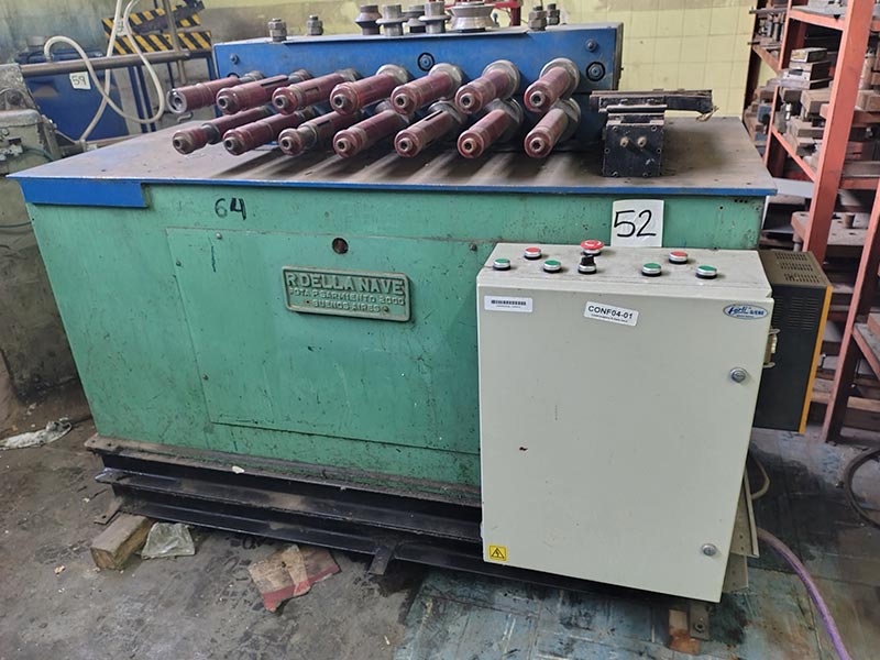 Conformadora doble de perfiles de 7 pasos DELLA NAVE