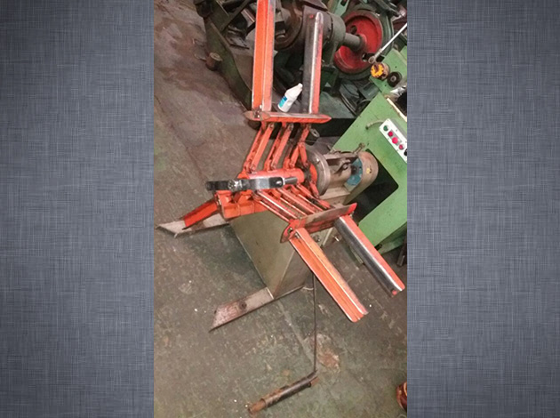 Desbobinador chapa motorizado FVD, 500Kg