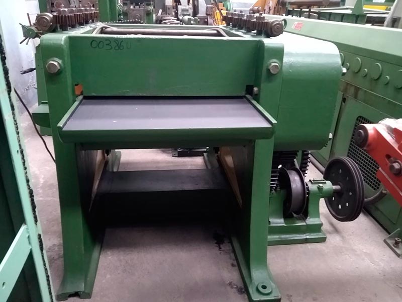 Feeder alimentador 8 rodillos 750mm