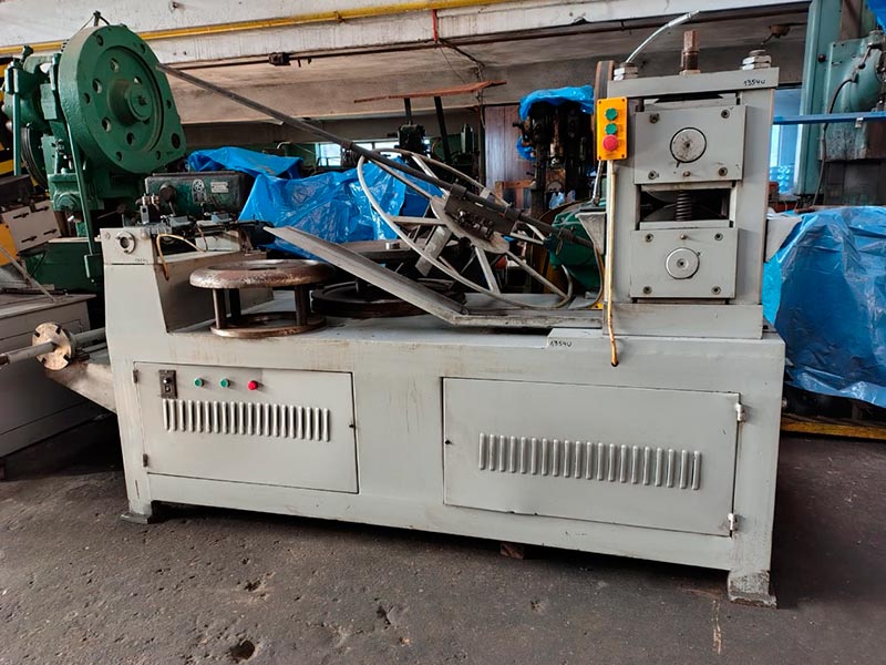 Laminador de alambre 6mm modelo YBJ-6 Con desbobinador